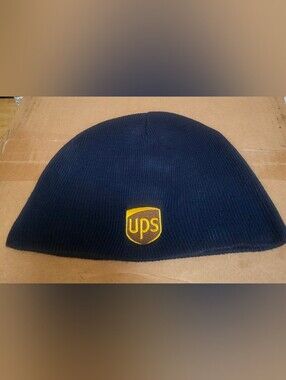 UPS Employee loose fit Beanie Navy Blue